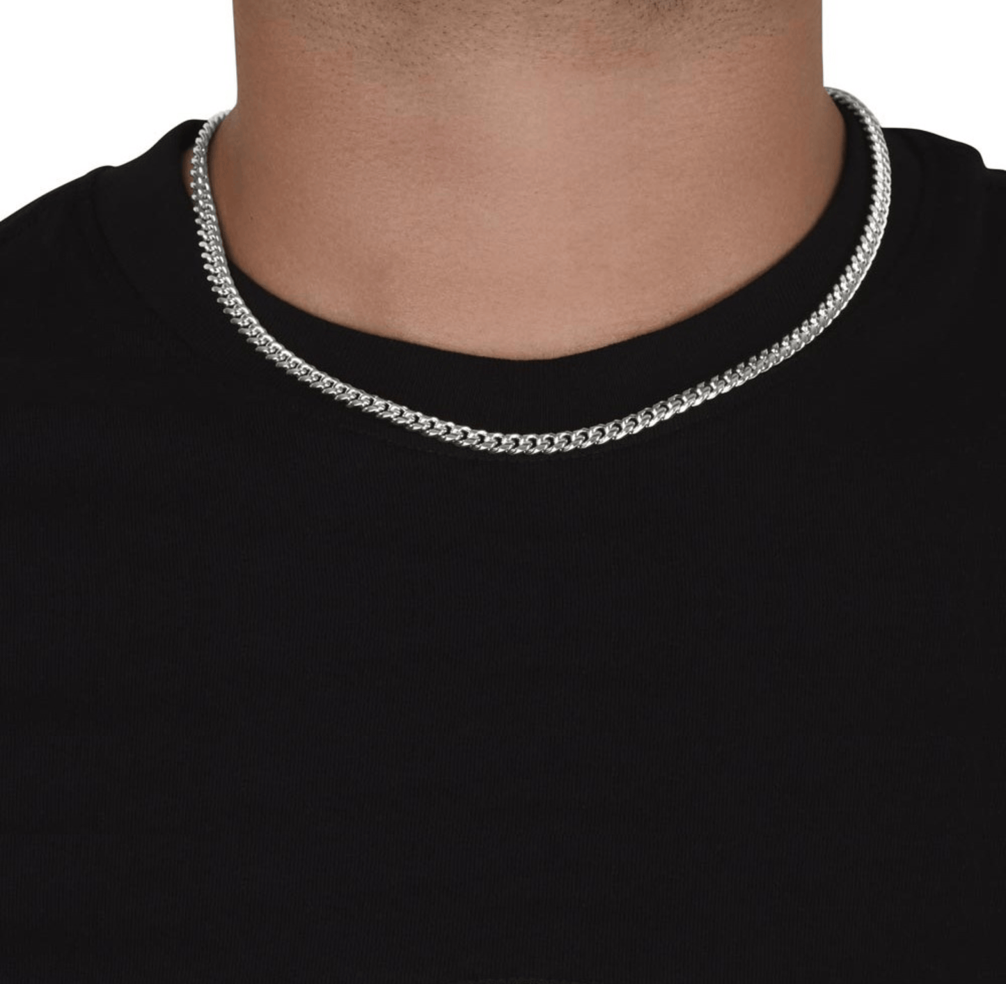 To My Husband - I Love You For All That You Are - Cuban Link Chain